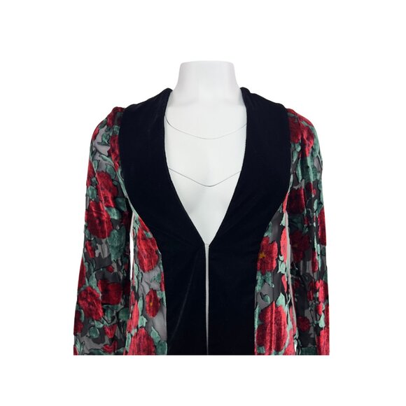 Sheer Rose Robe - Picture 4 of 5